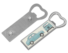 Austin A35 4 door Deluxe 1957-59 Bottle Opener Fridge Magnet